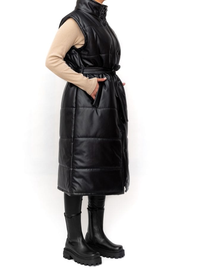 پافر چرم بلند