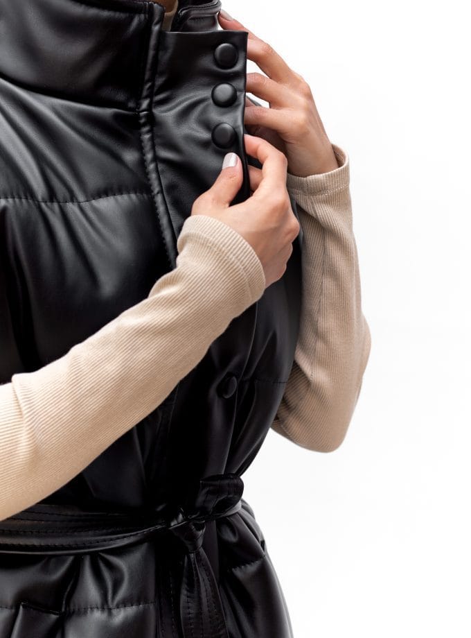 پافر چرم بلند