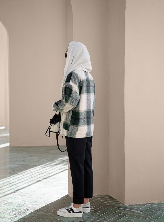 شکت چهارخونه سبز