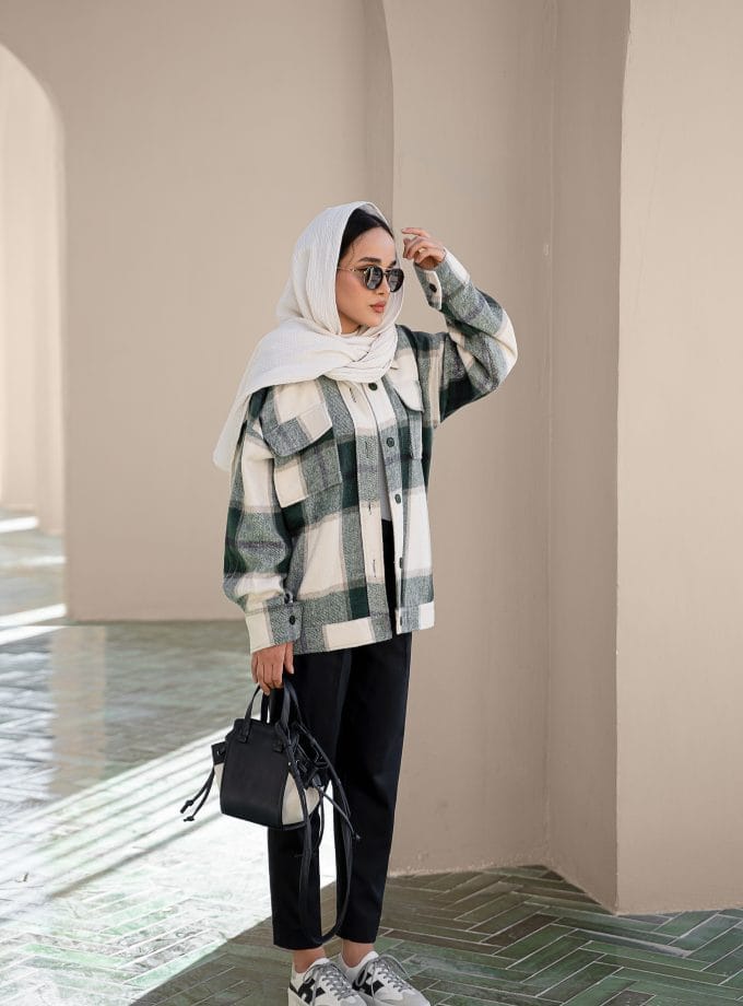 شکت چهارخونه سبز