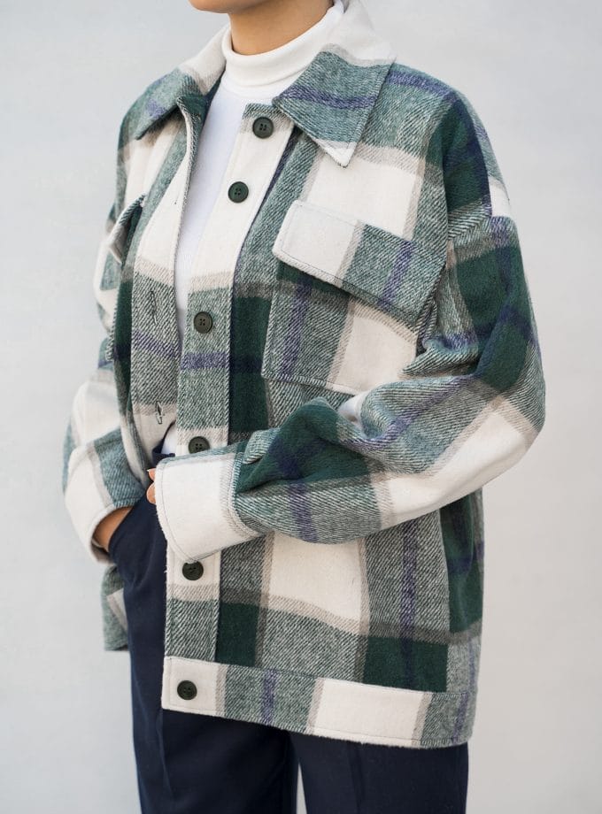 شکت چهارخونه سبز