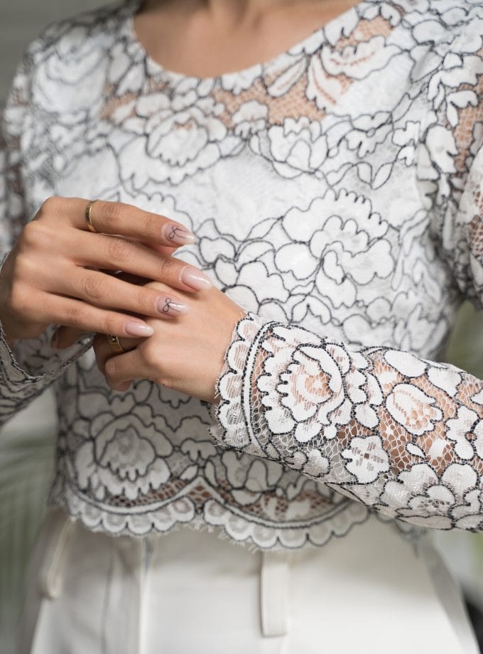 بلوز دانتل کد n126