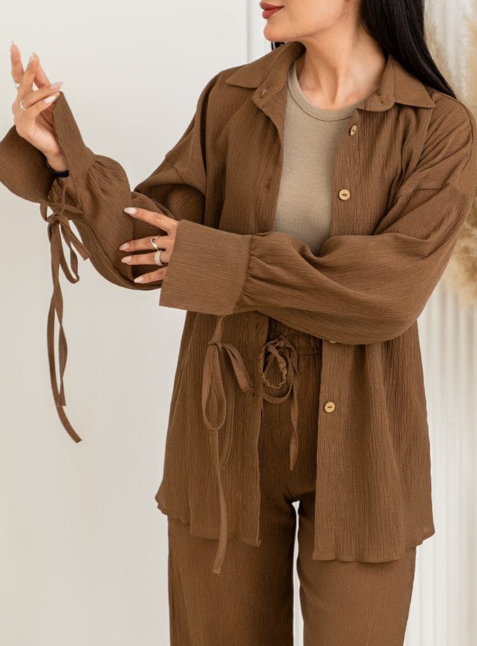 ست شومیز و شلوار کد n138