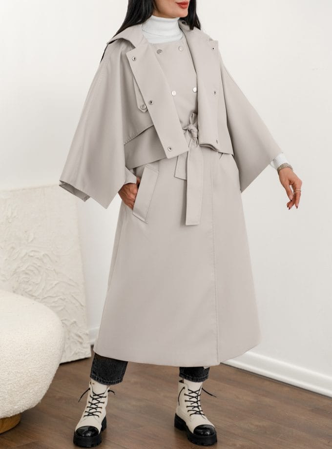 ترنچ کت کد t125