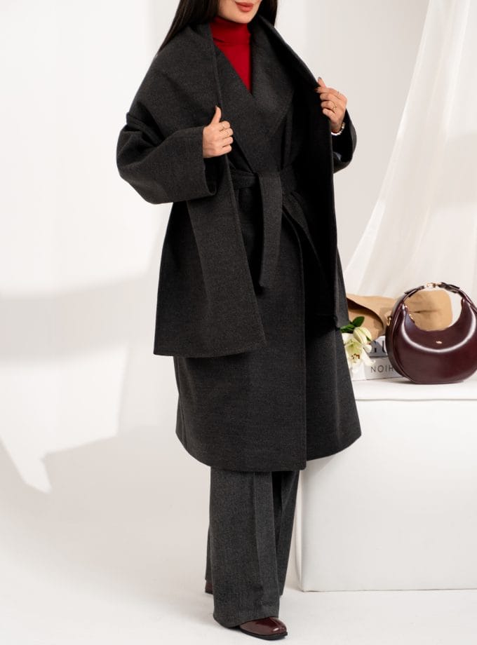 ست پالتو و شال کد t132