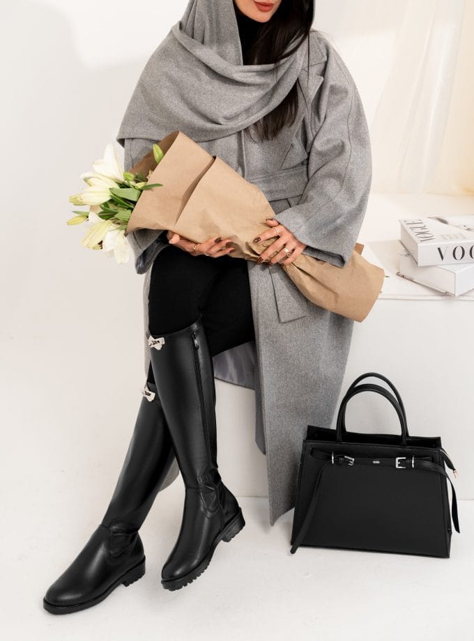 ست پالتو و شال کد t132