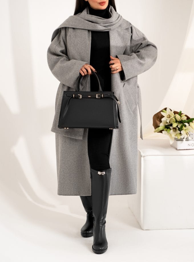 ست پالتو و شال کد t132