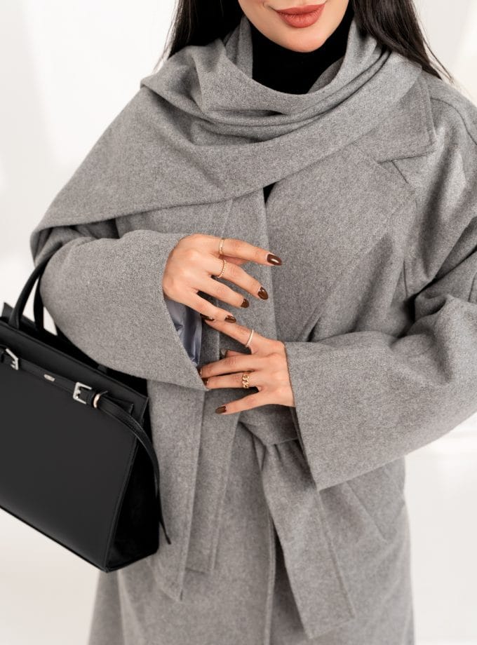 ست پالتو و شال کد t132