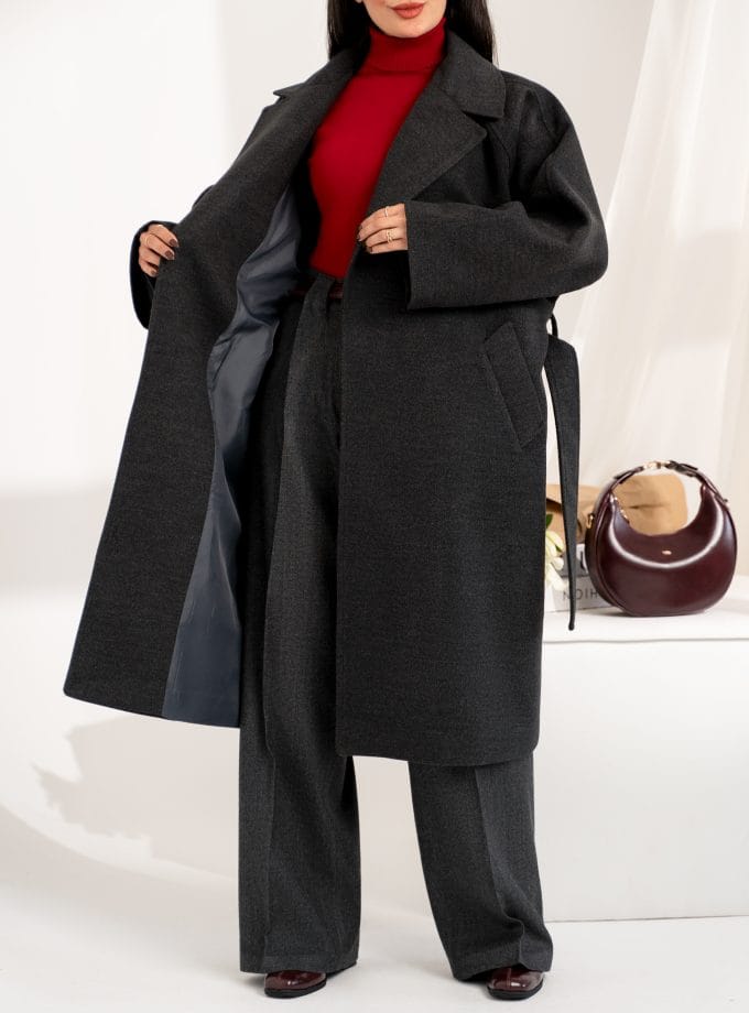 ست پالتو و شال کد t132