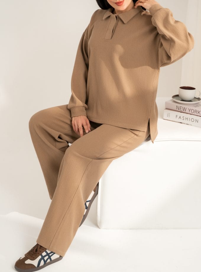 ست پلیور و شلوار کد t134