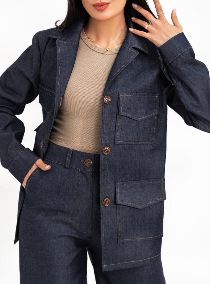 ست کت و شلوار جین c231