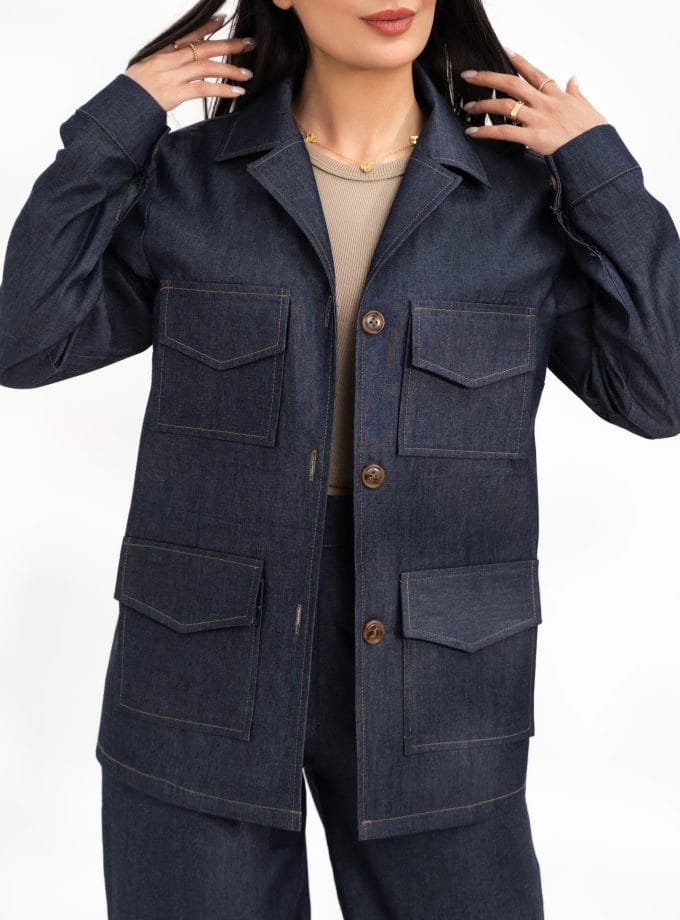 ست کت و شلوار جین c231