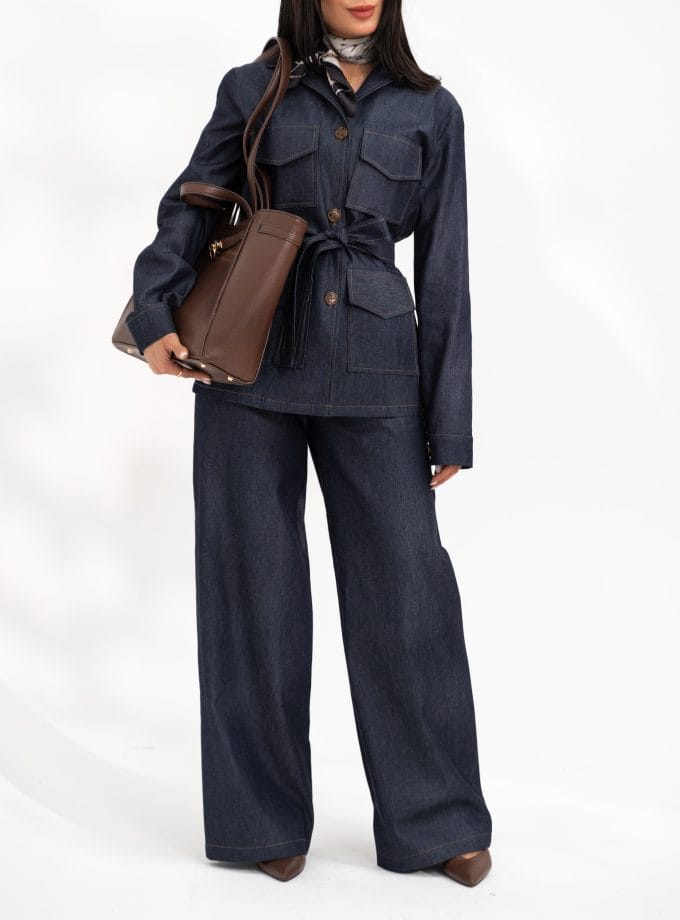 ست کت و شلوار جین c231