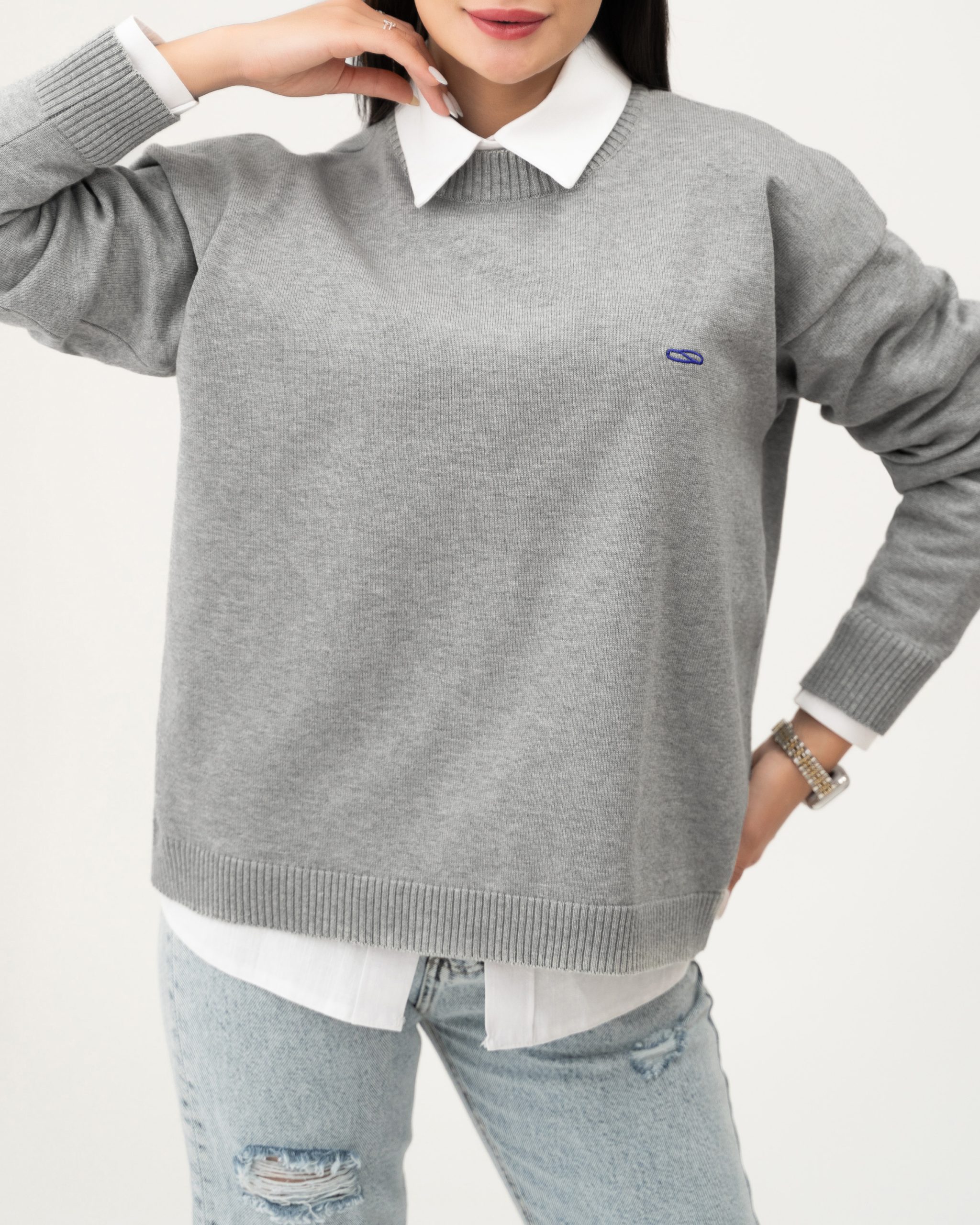 بلوز بافت کد t239 - Image 9