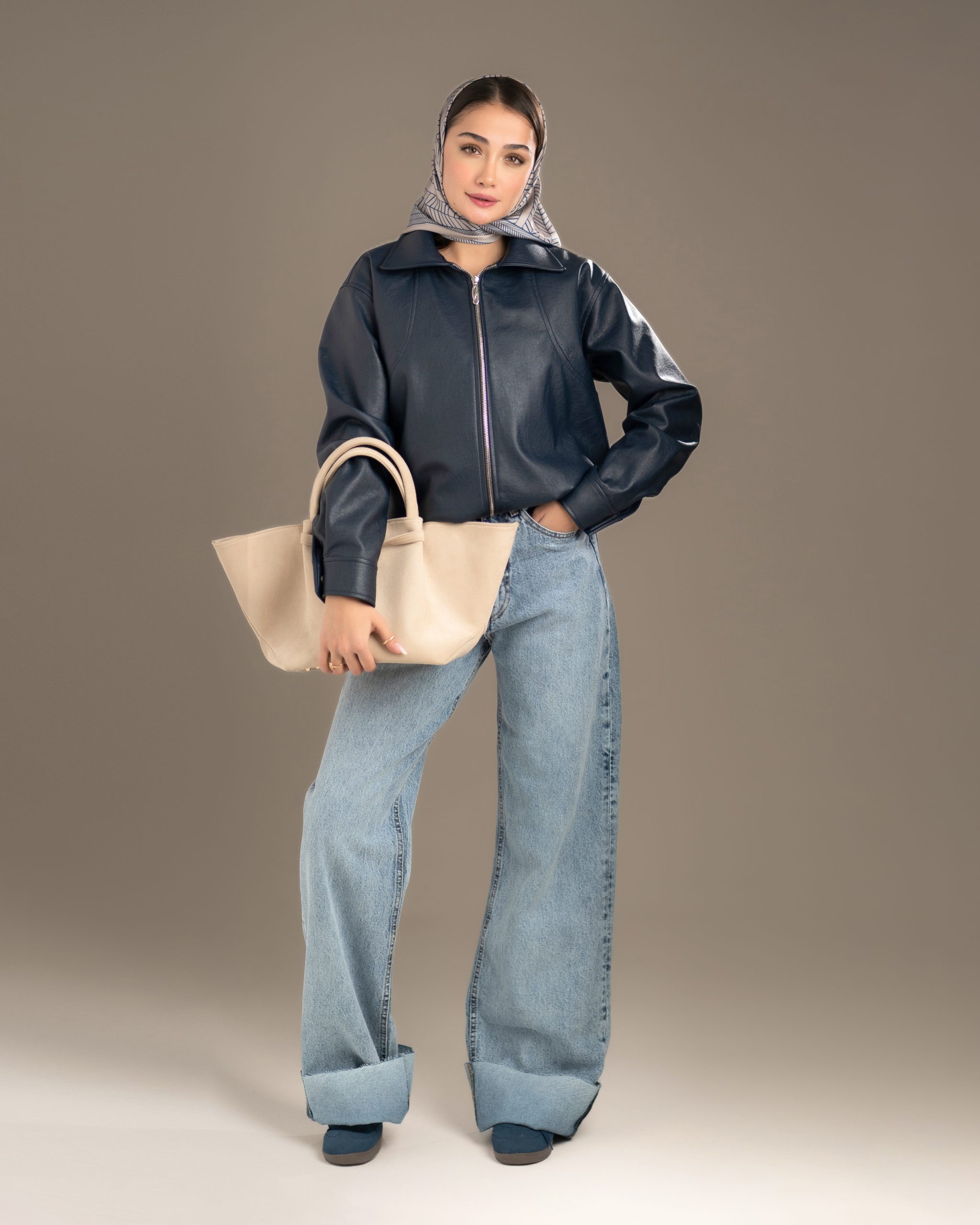 کت چرم بیسبالی کد c248 - Image 2